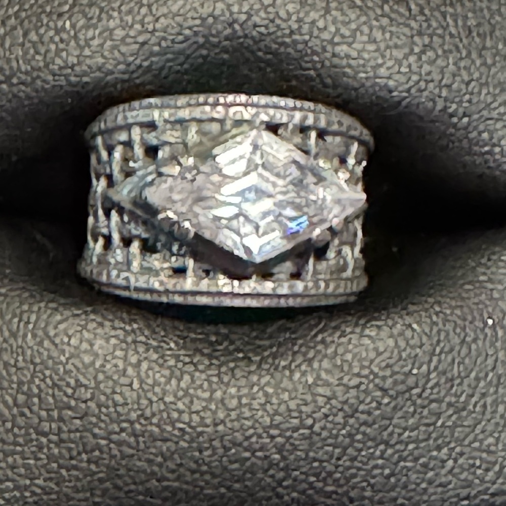 Silpada R1737 Marquee Basket Weave Ring